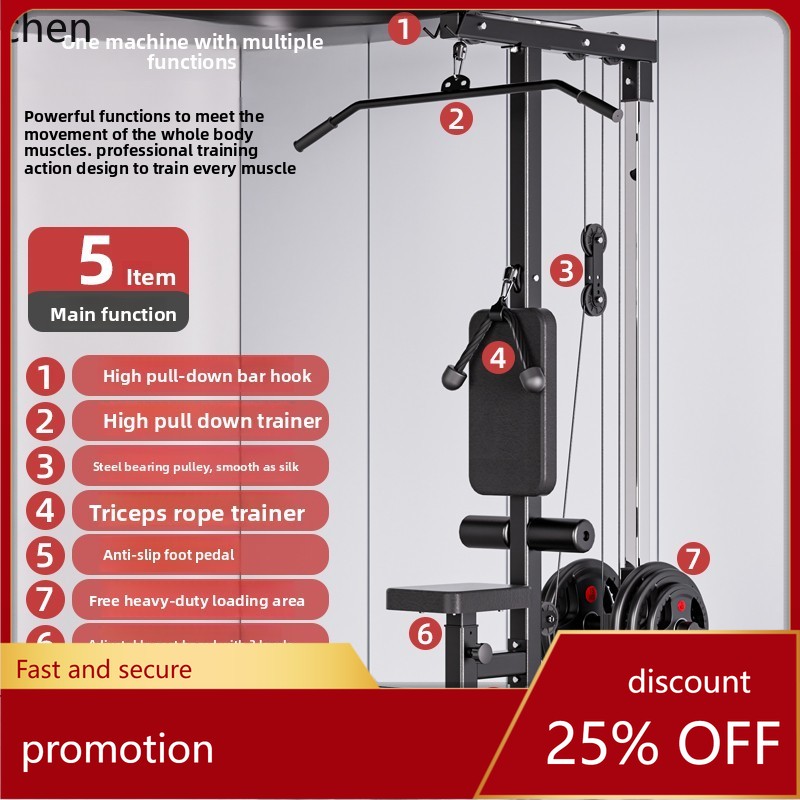 All In One Gym Home Equipment - Zml pull down trainer casa único
