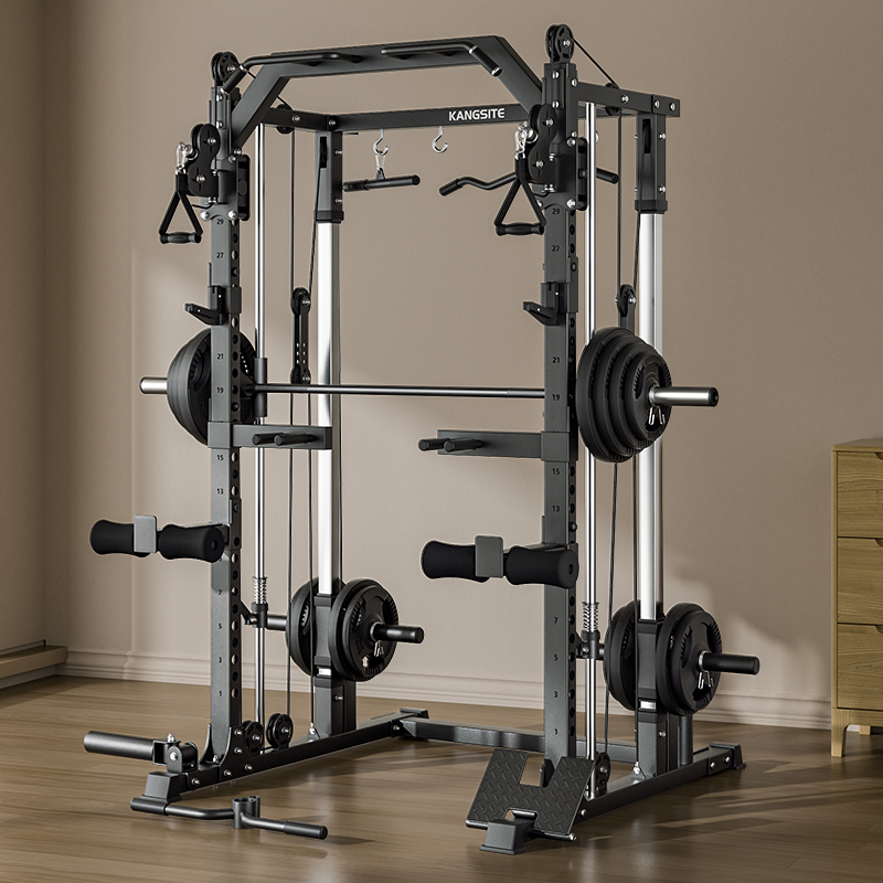 All In One Gym Home Equipment - Máquina Smith Profissional Multifuncional, Power Rack,