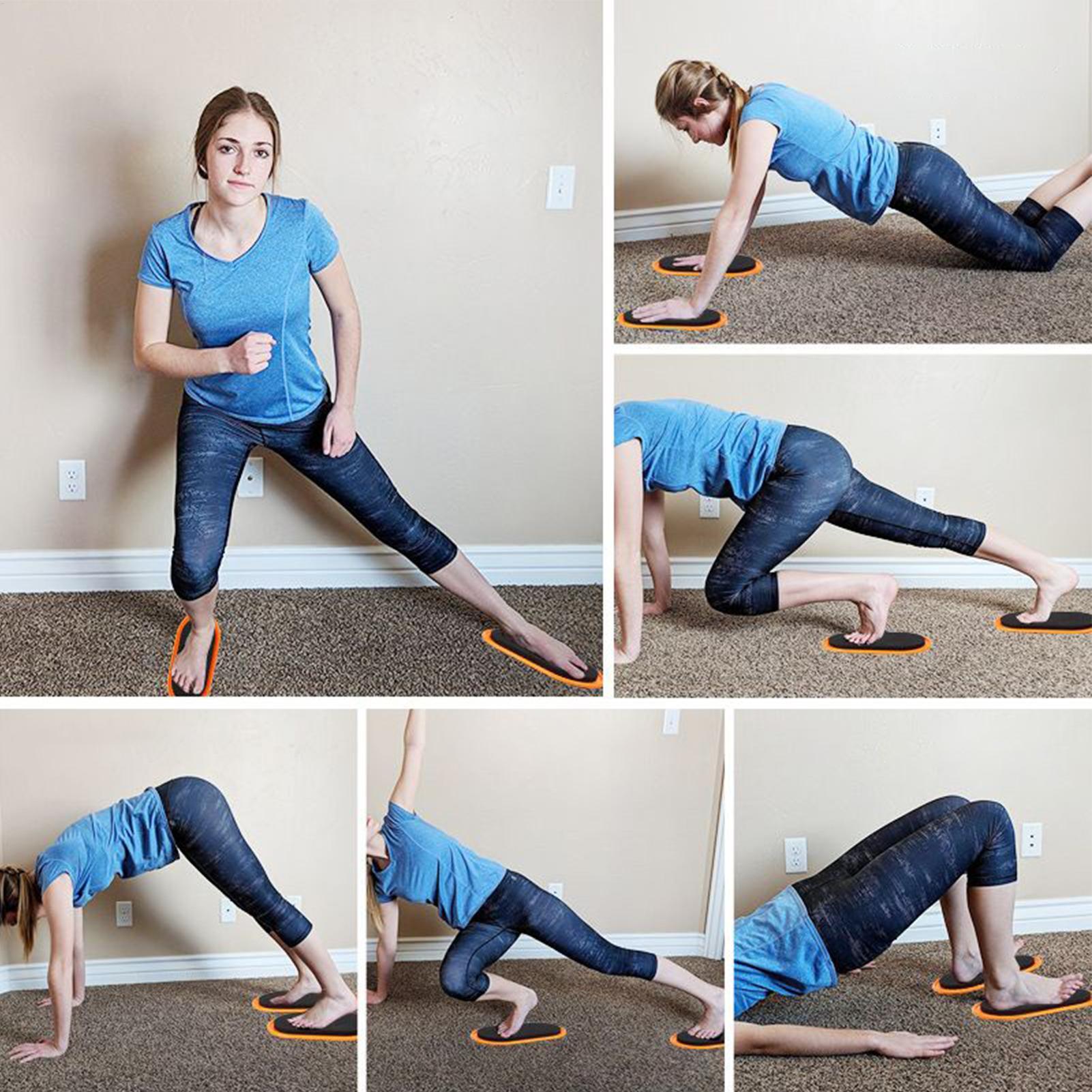 Discos deslizantes para exercí - Home Gym Routine avaliação e preço