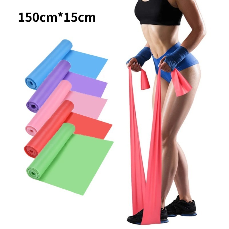 Faixas de Resistência de Látex - Home Gym Routine avaliação e preço