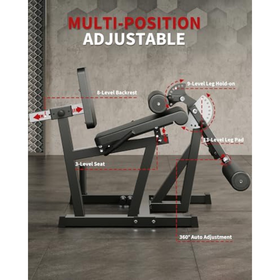 Máquina de extensão e flexão d - Leg Home Gym Workout avaliação e preço