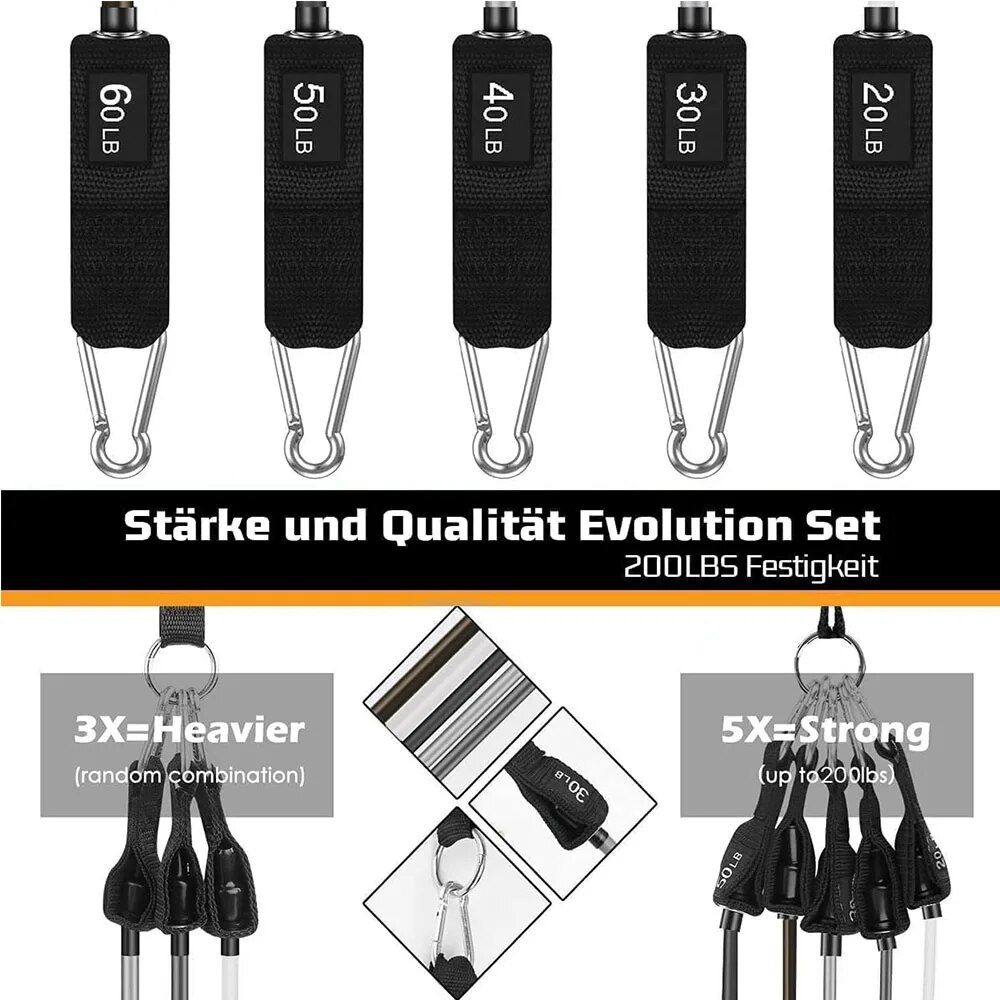 Conjunto de faixas de resistên - Home Gym Equipment Set avaliação e preço