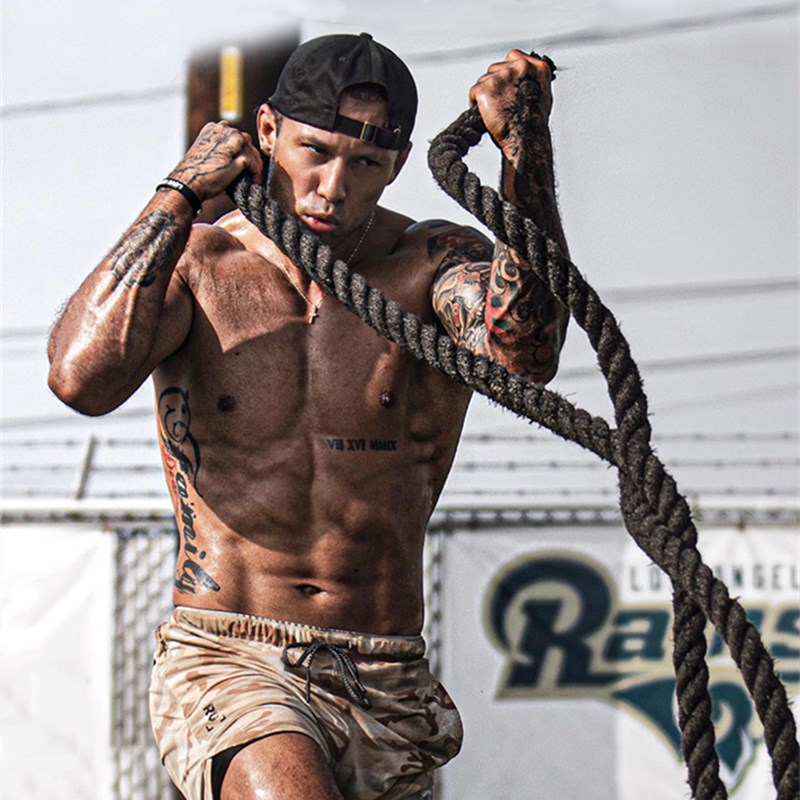 9/12/15m * 25mm fitness poliés - Battle Rope Heavy avaliação e preço