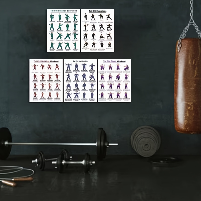 Fichas de Exercícios de Tai Ch - Home Gym Routine avaliação e preço